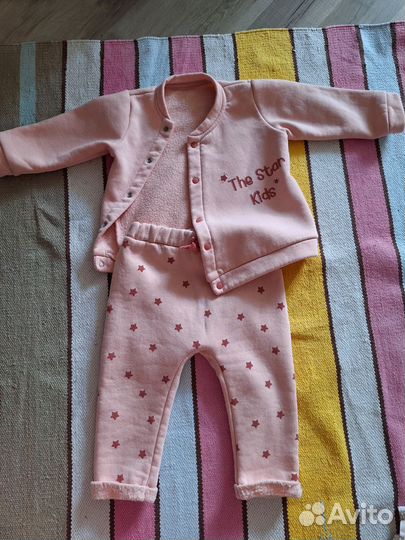 Тёплый детский костюм