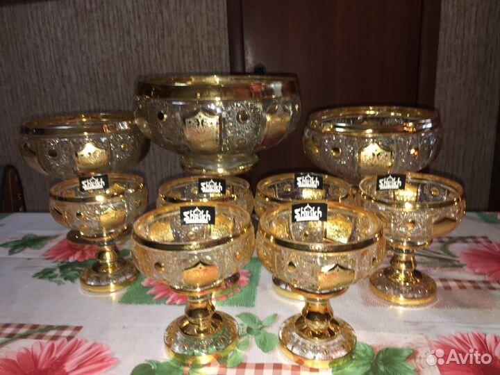 Набор ваз: фруктовница, конфетница