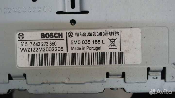 Магнитола Volkswagen Tiguan, 2012