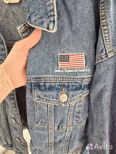Джинсовая куртка мужская S (46/48)