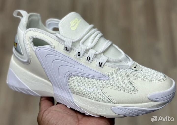 Кроссовки nike zoom 2k 2000 белые