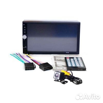 2din магнитолы и камеры USB microSD FM Bluetooth