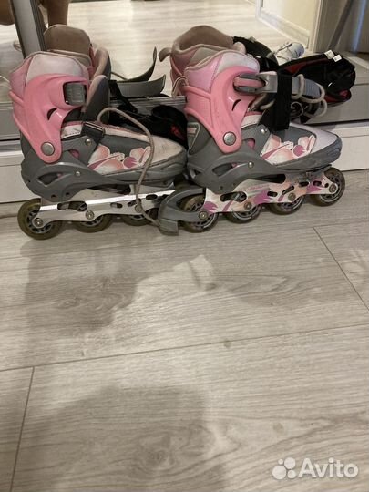 Детские ролики и защита