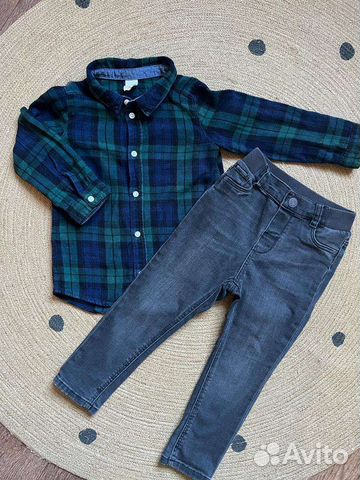 Рубашка и джинсы HM