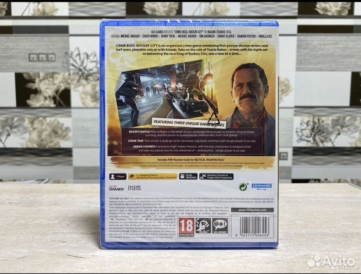 Crime Boss: Rockay City PS5 новый диск