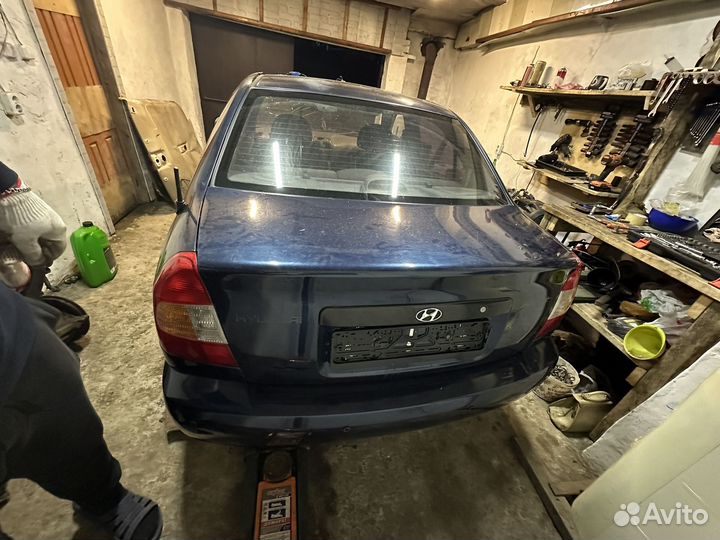 Разборка hyundai accent