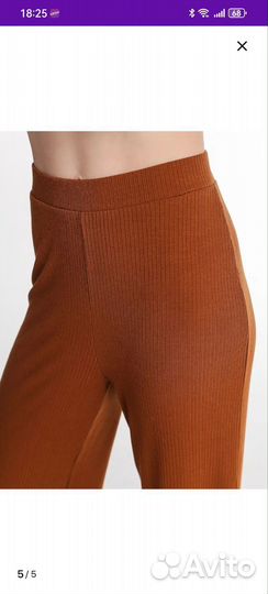 Костюм коричневый (шоколадный) топ и брюки палаццо