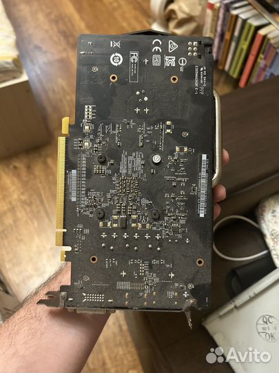 Видеокарта gtx 1050 ti 4gb msi