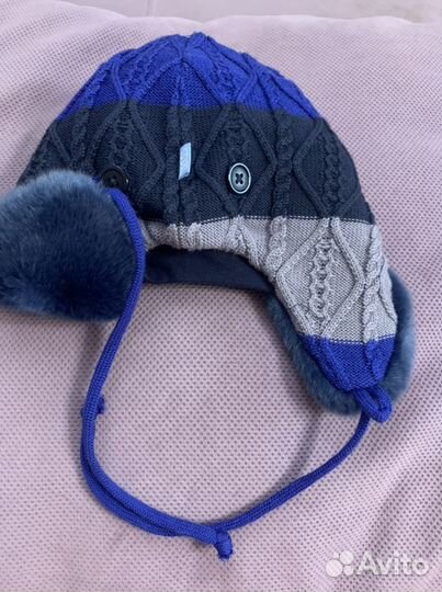 Шапка зимняя на мальчика