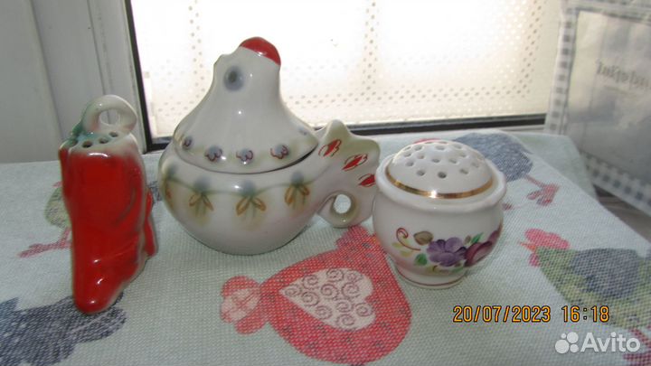 Продам солонки фарфор СССР