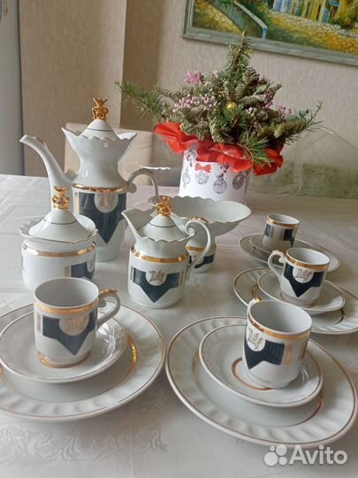 Сервиз кофейный новый СССР