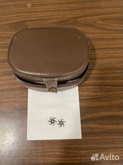 Лезвия для электрической советской бритвы, футляр