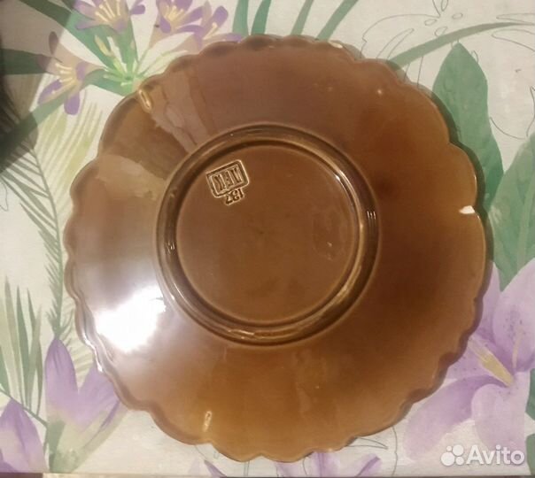 Тарелка настенная « Нарцис»