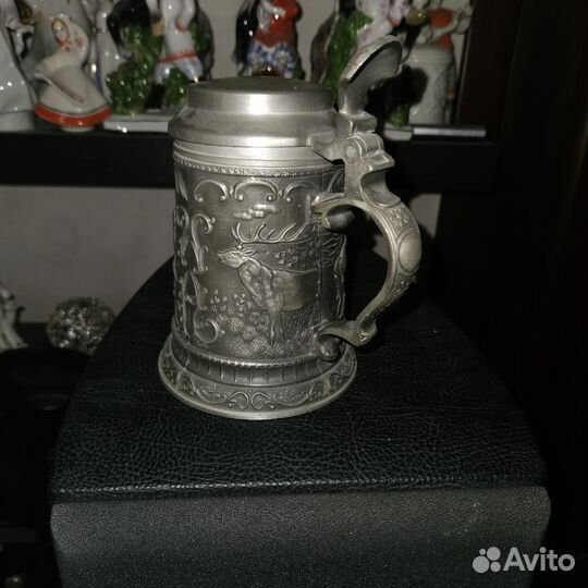 Кружка пивная олово Германия 2