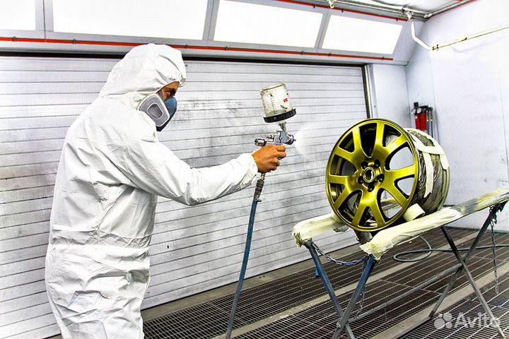 Порошковая покраска дисков