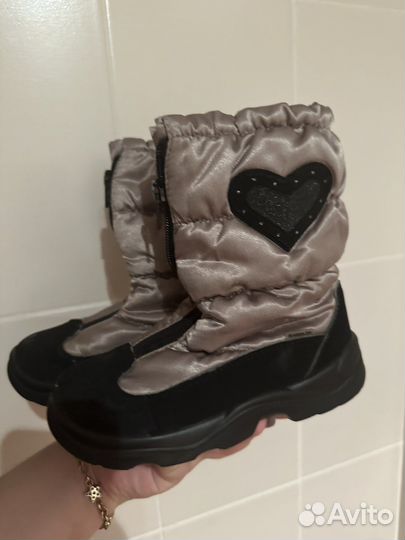Сапоги зимнии для девочки 28 размер