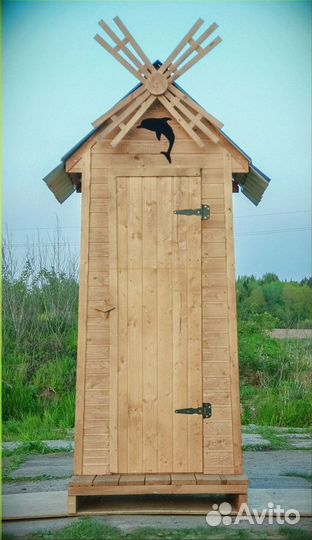 Дачный туалет с установкой Щ434