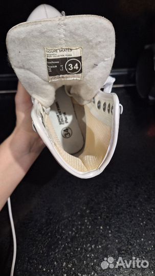 Коньки фигурные 34 размер