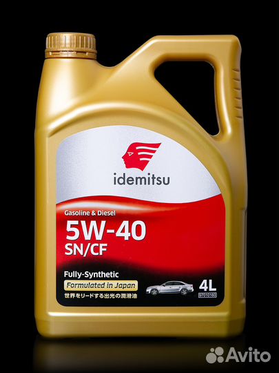 5w-40 Idemitsu 4л