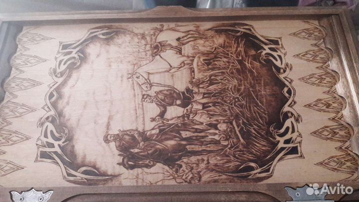 Нарды из дерева ручной работы