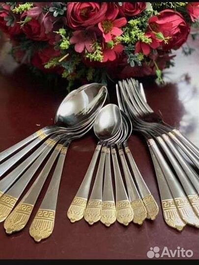 Ложки и вилки набор 18 штук