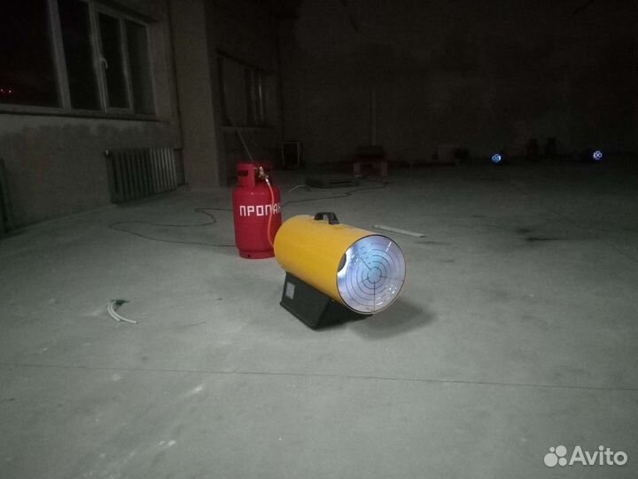 Аренда газовой пушки + баллон