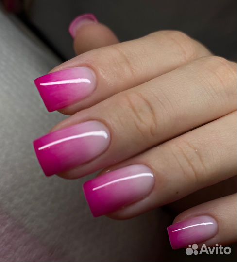 Наращивание ногтей/покрытие гель-лак