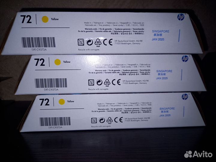 Картридж HP 72