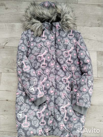 Зимнее пальто для девочки 146-152