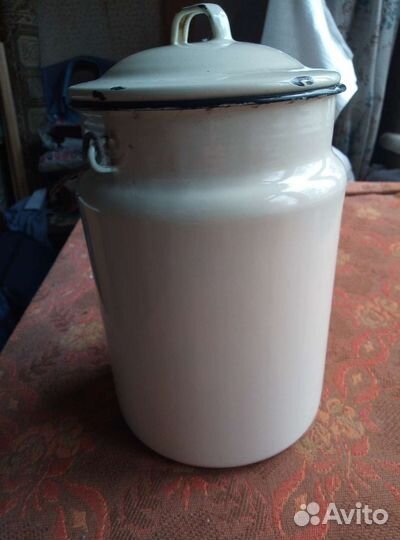 Бидон эмалированный СССР