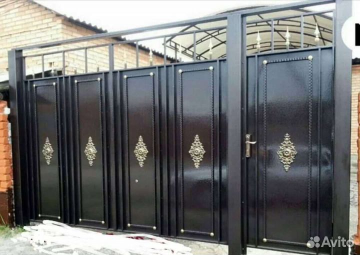 Кованые ворота