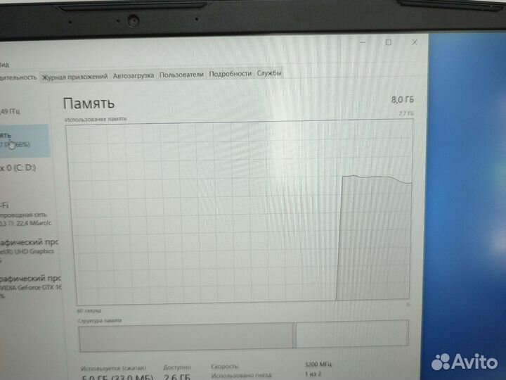 Ноутбук MSI GF66 katana