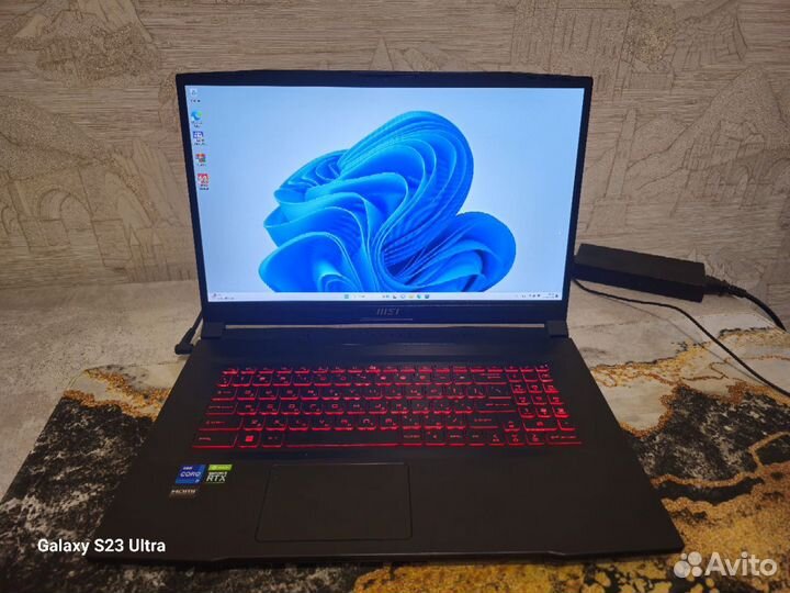 Игровой ноутбук msi katana gf76 (3070ti/i7 12700H)
