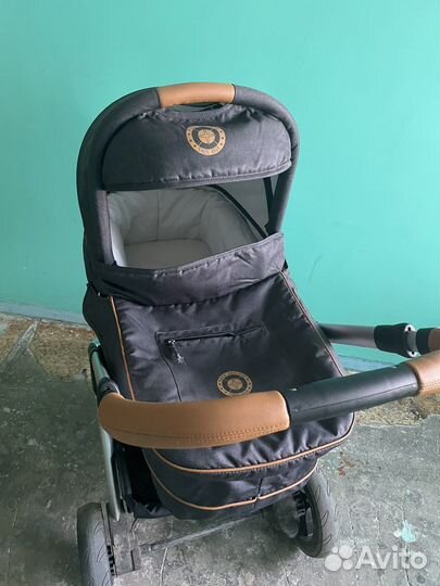 Коляска 2 в 1 hoco Jana Navy Fishbone