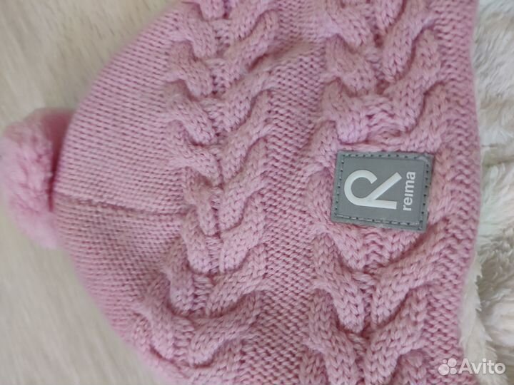 Шапка reima зимняя для девочки