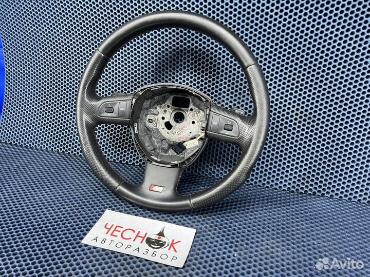 Руль рулевое колесо Audi Q7 Sline 3 спицы