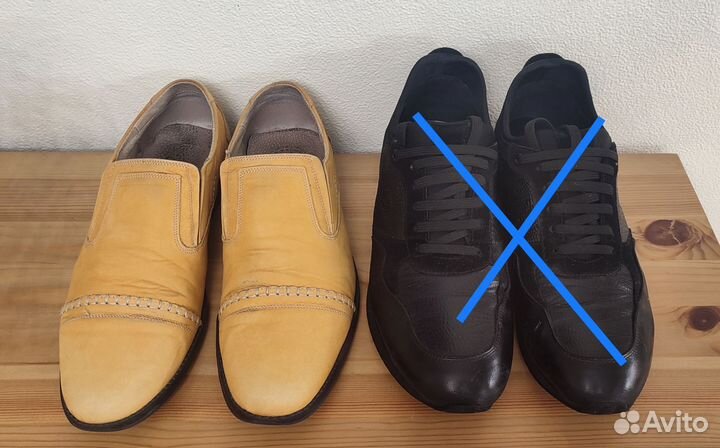 Туфли, мокасины мужские р.42 натуральная кожа