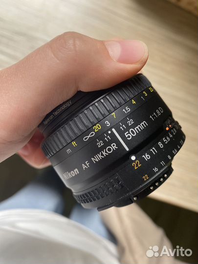 Объектив nikon 50mm f 1.8g af s nikkor