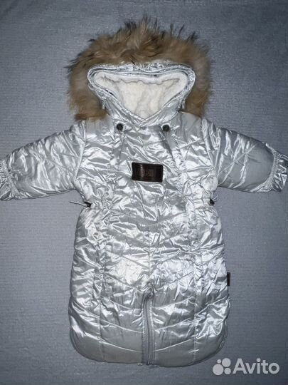 Комбинезон-трансформер, демисезон/зима, размер 80