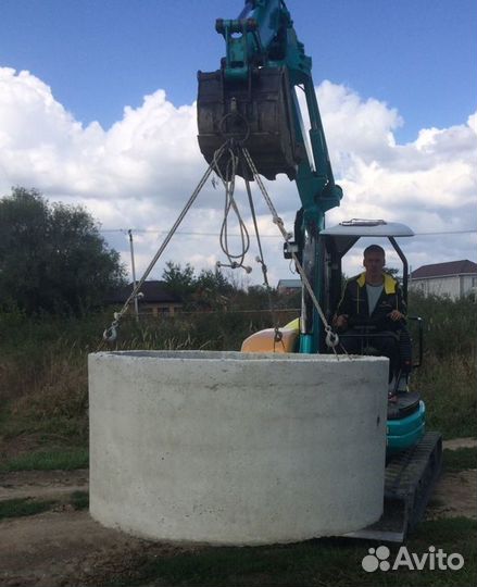 Услуги мини экскаватора ямобур