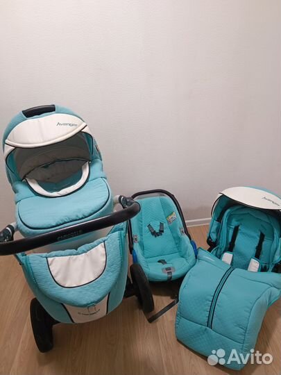 Коляска 3 в 1 Camarelo конверт муфта слинг