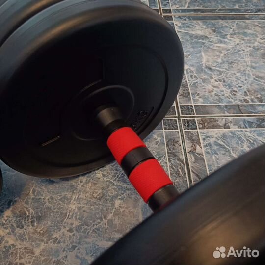 Гантели 2 по 15 кг. Новые гантели. Разборные