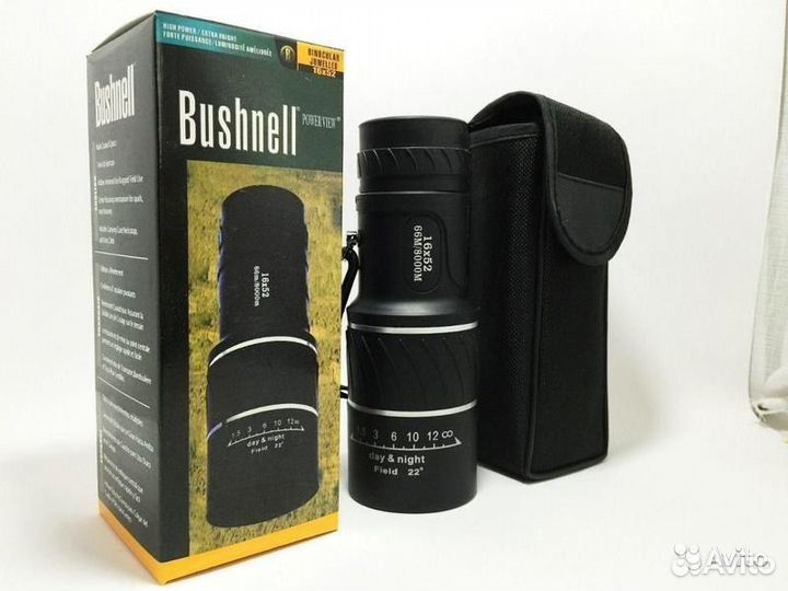 Монокуляр Bushnell 16x52 (стекло, новый)