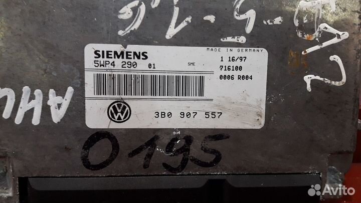 Эбу Фольксваген Пассат В5 1.6 AHL