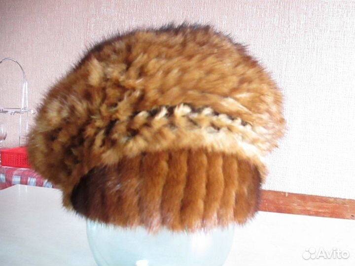 Берет норковый