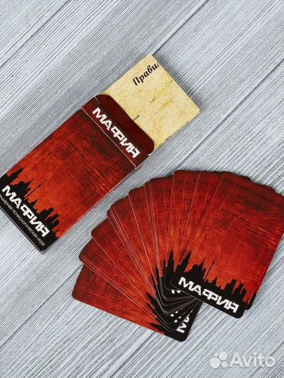 Настольная игра мафия