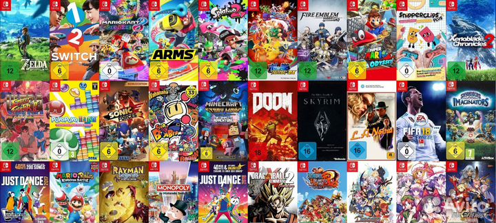 Игры для Nintendo Switch