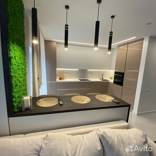 Кухня в стиле IKEA с замером