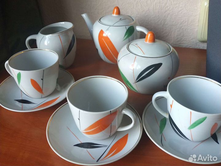 Чайный/кофейный сервиз СССР, винтаж