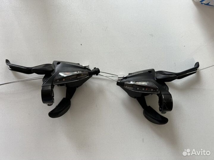 Тормозные ручки с монеткой, суппорта shimano